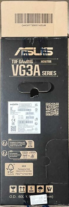 TUF Gaming VG249Q3A – 24” геймърски монитор с 180 Hz