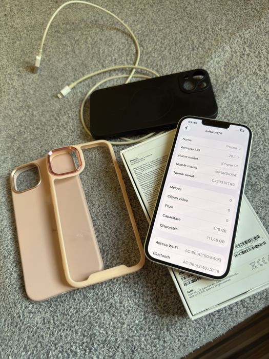Vand iphone 14 128 gb