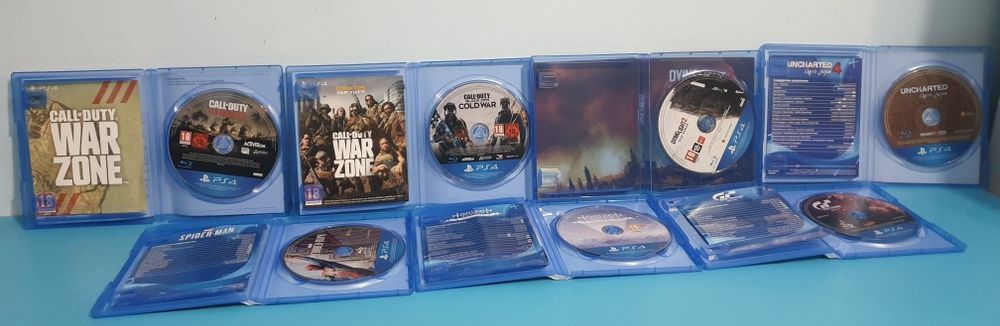 Диски на playstation 4-5