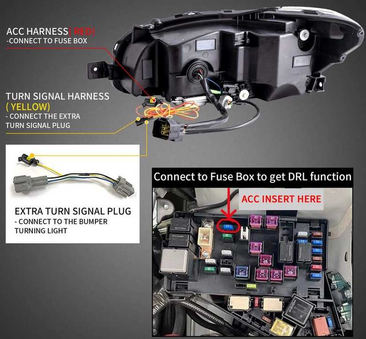 Динамични LED MATRIX  фарове Subaru Impreza WRX 2015-2021