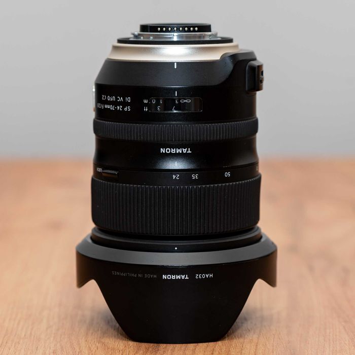 Обектив Tamron SP 24-70mm f/2.8 G2 за Nikon (идеален и за Z + FTZ)