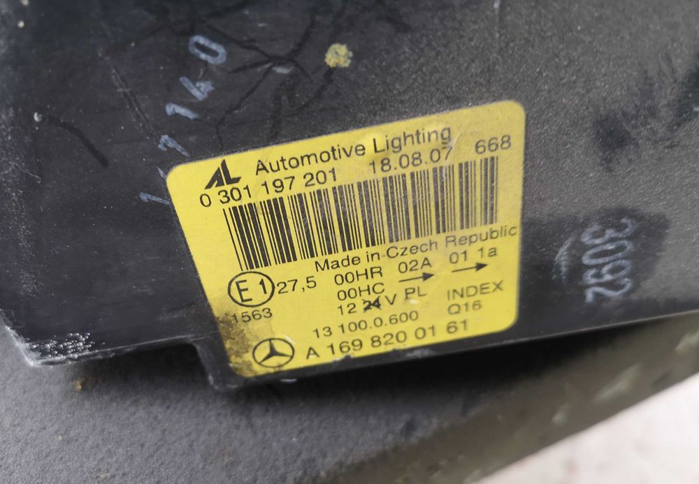 Оригинален фар Мерцедес А  169  Mercedes W169 A