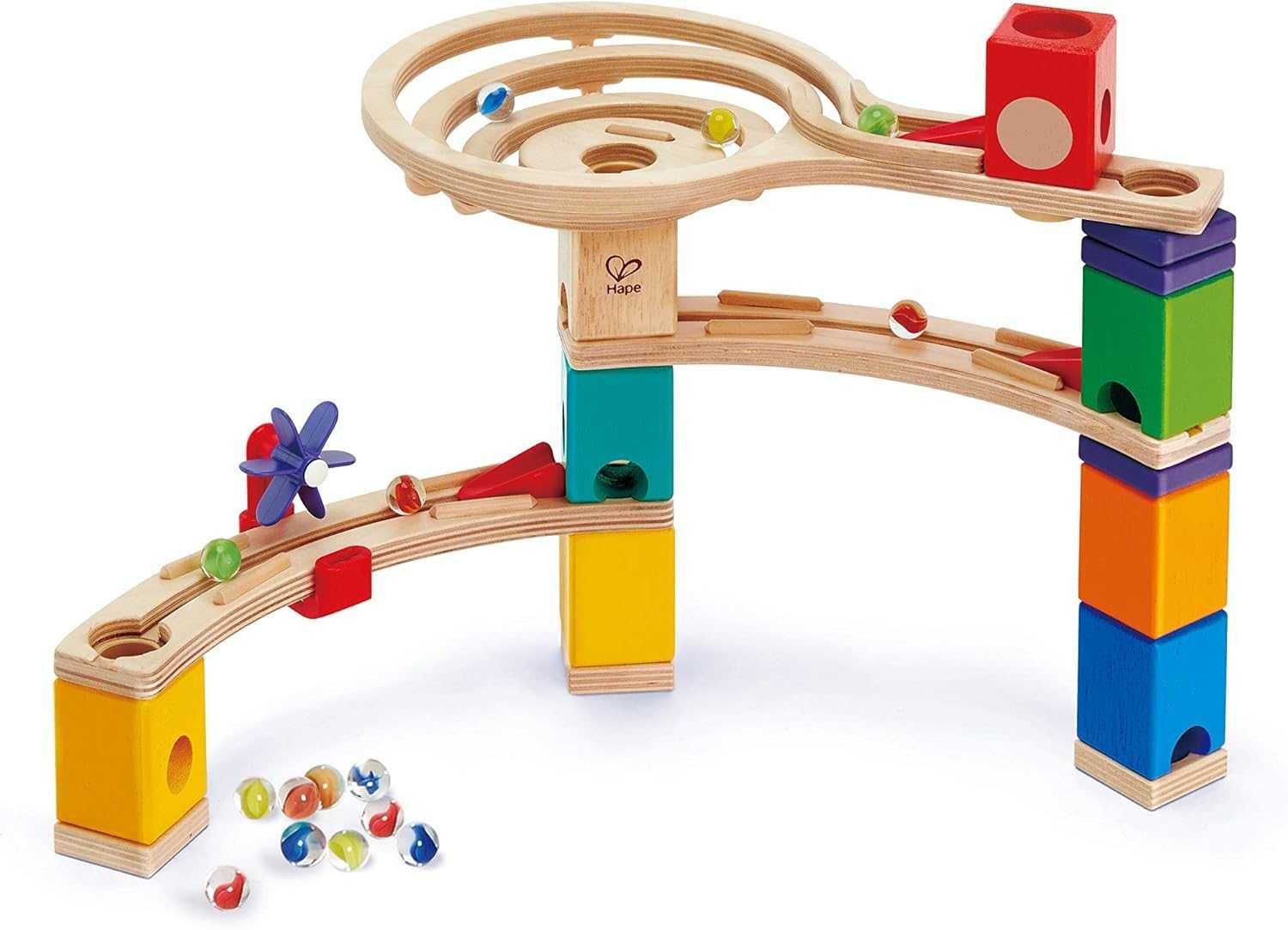 Детска Дървена писта с топчета Hape