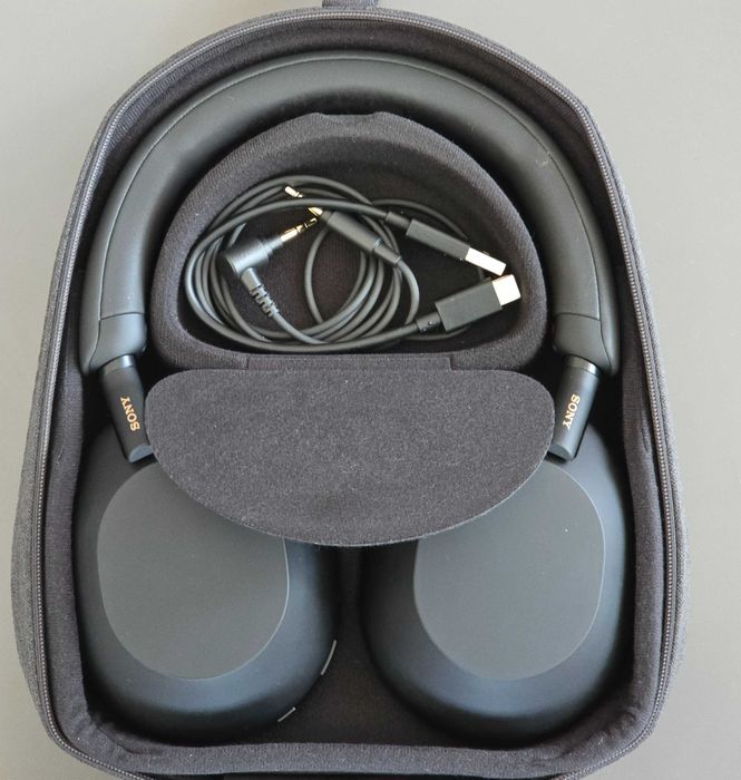 Casti Sony WH-1000XM5B, factura si garantie