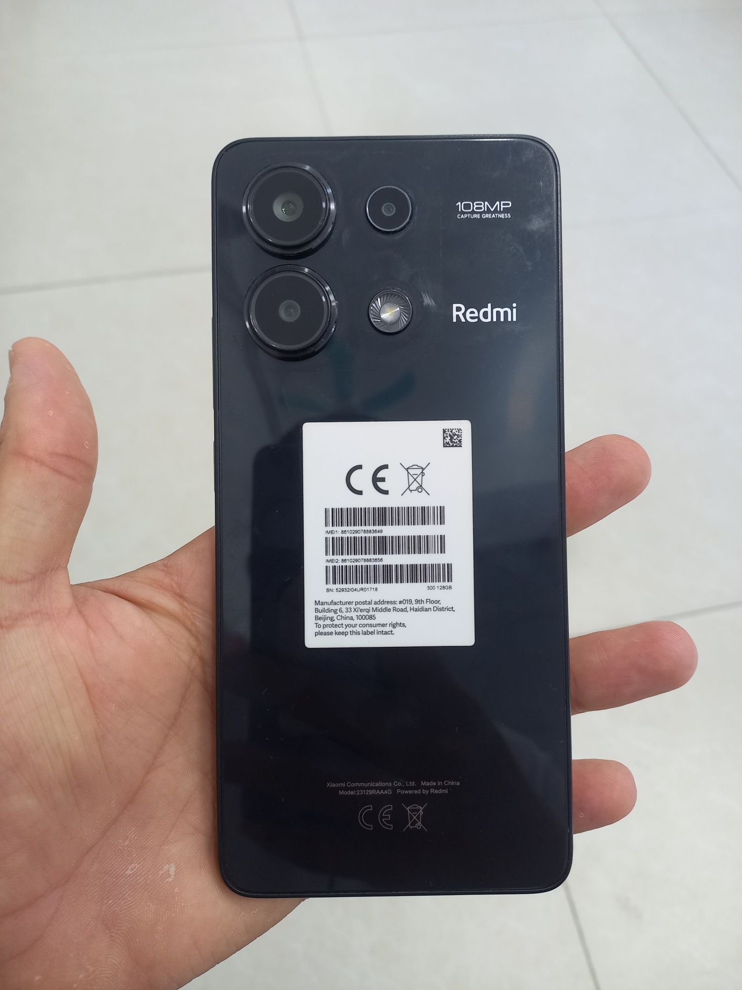 Redmi note 13 6+6/128
