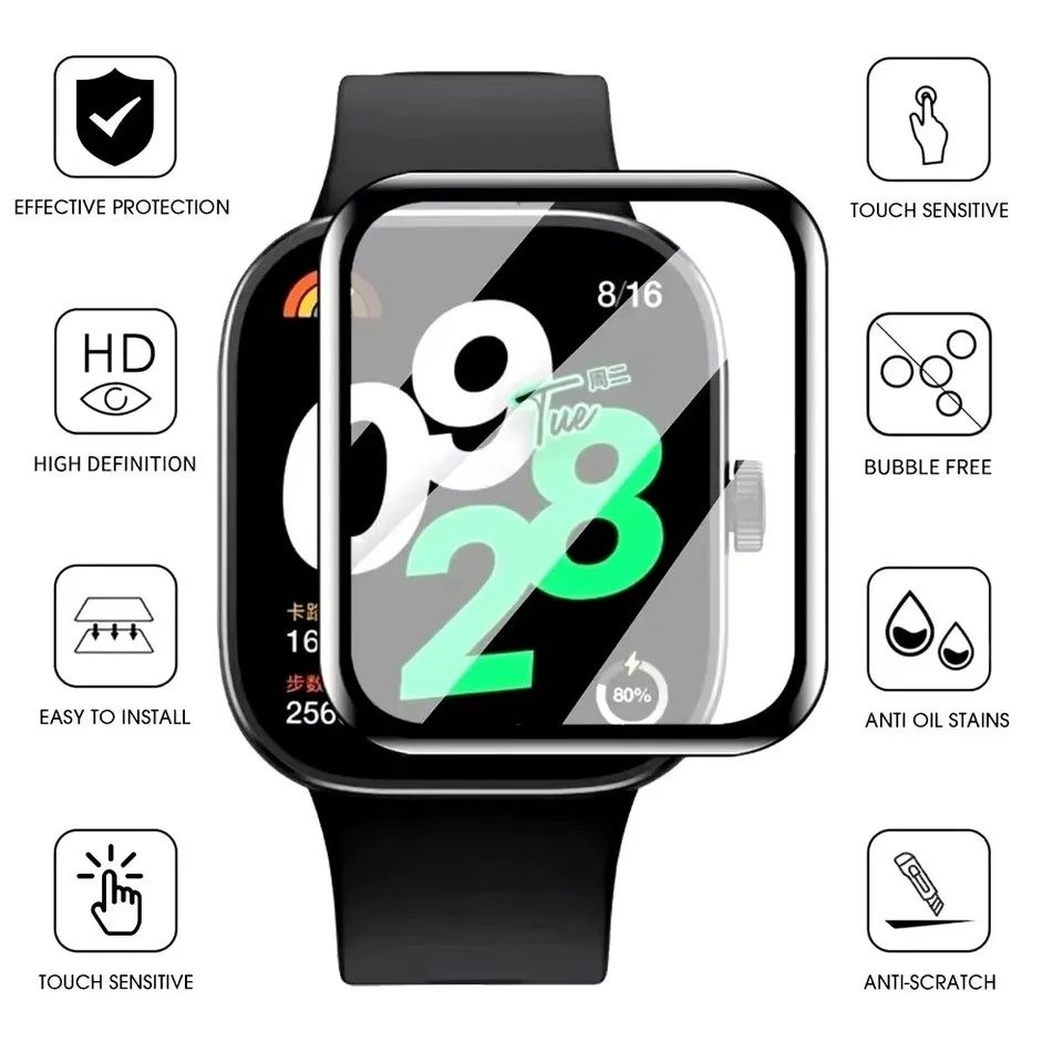 Xiaomi Redmi Watch 5 / 5 Active / 5 Lite / 5D Протектор за цял екран