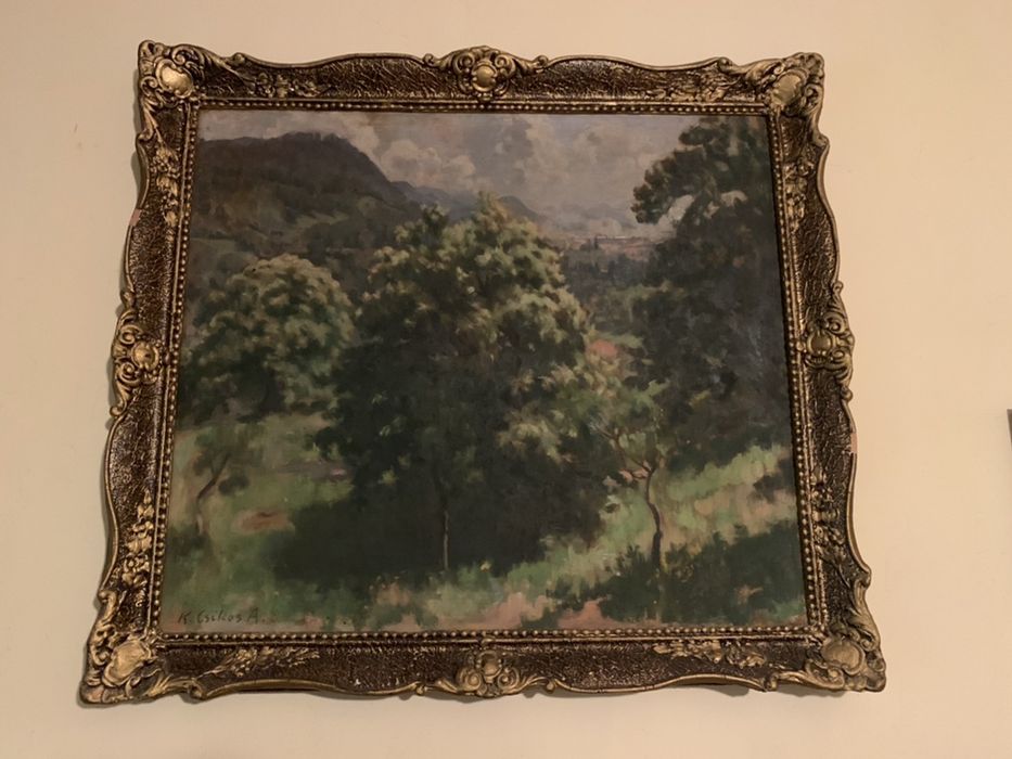 Pictura in ulei pe pânza