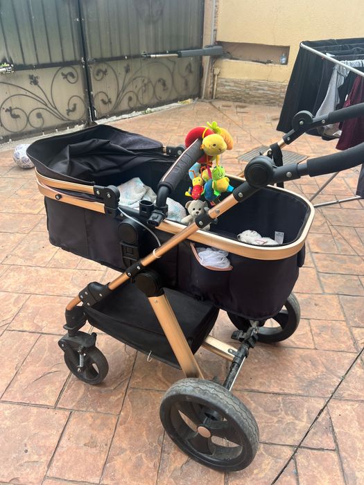 Vând cărucior și scoică