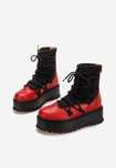 Ghete rosii Prego din piele, 35