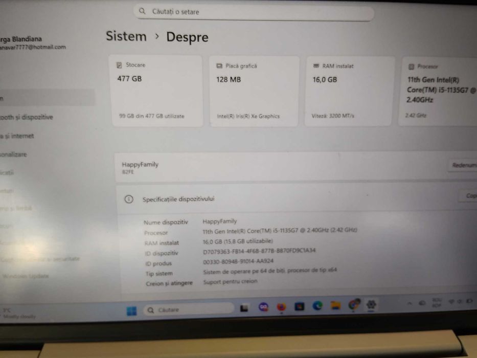 Vând Laptop Nou tip Notebook Lenovo IdeaPad 5 (4.2 GHz) 14”