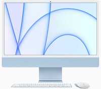 iMac 24" Apple M1, 24", Retina 4.5K, 8GB, 256GB SSD, 8-core GPU, Blue