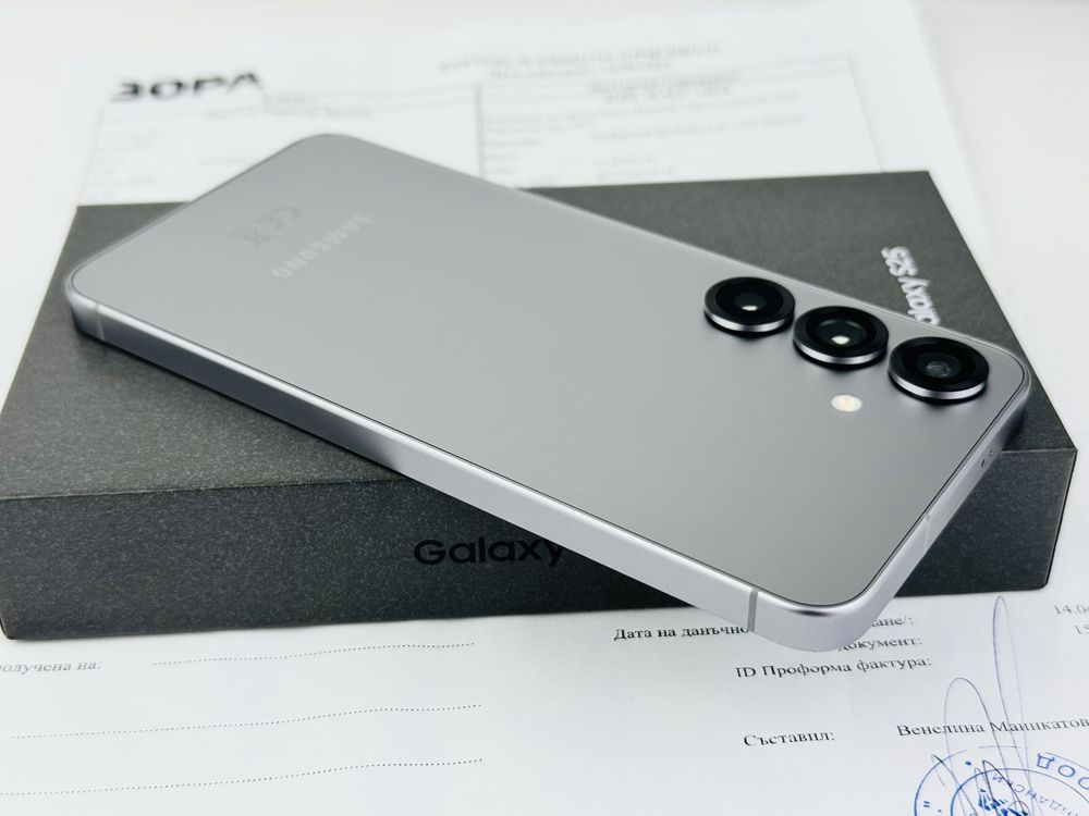 НОВ! Samsung Galaxy S25 5G 256GB 12RAM Silver 2г. Гаранция!