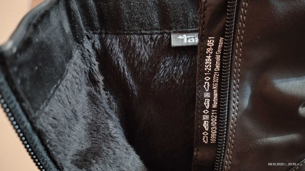 Боти Tamaris сиви