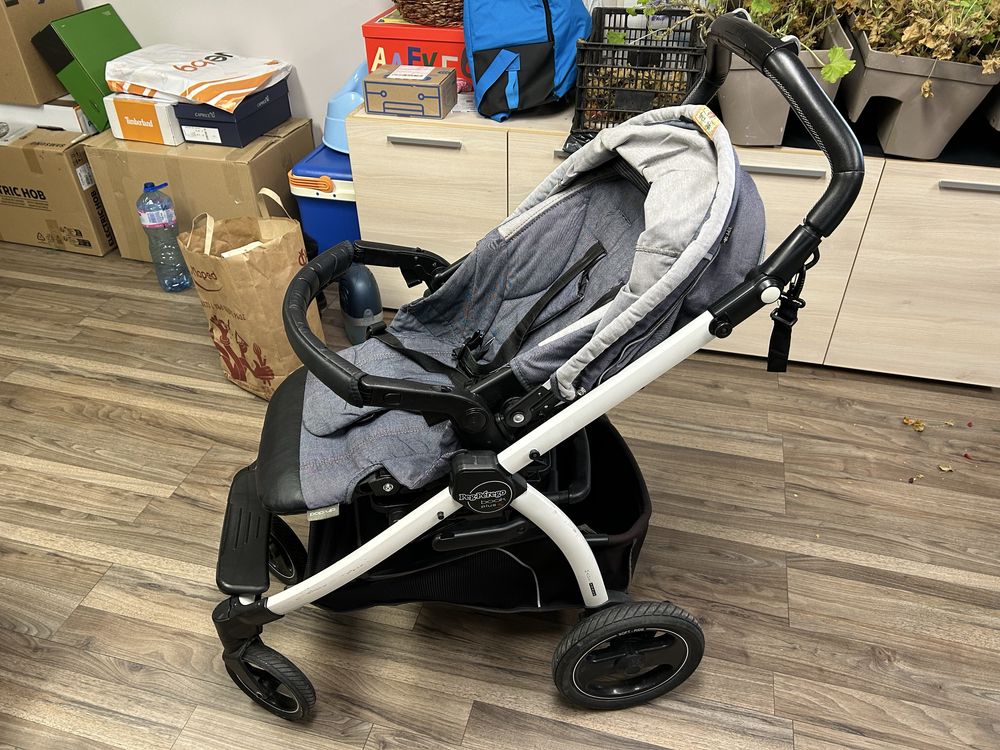 Бебешка количка Peg Perego и столче за кола