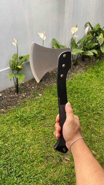 Испанска брадвичка MUELA HA-W с кожен калъф Брадва за туризъм