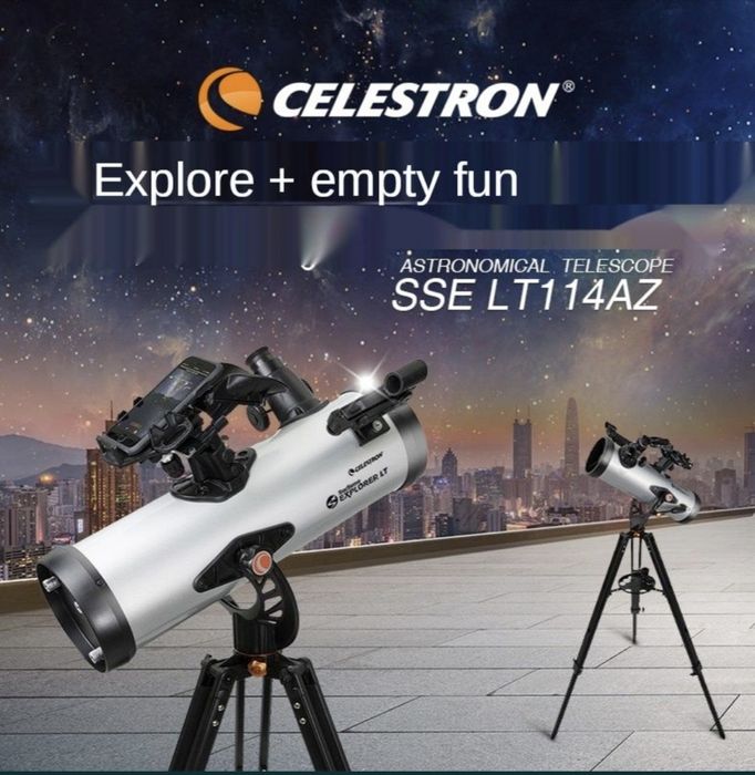Телескоп Celestron sse lt 114az ВОЗМОЖЕН ОБМЕН