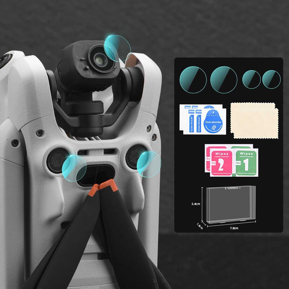 Стъклени протектори за Дронове DJI и Дистанционни