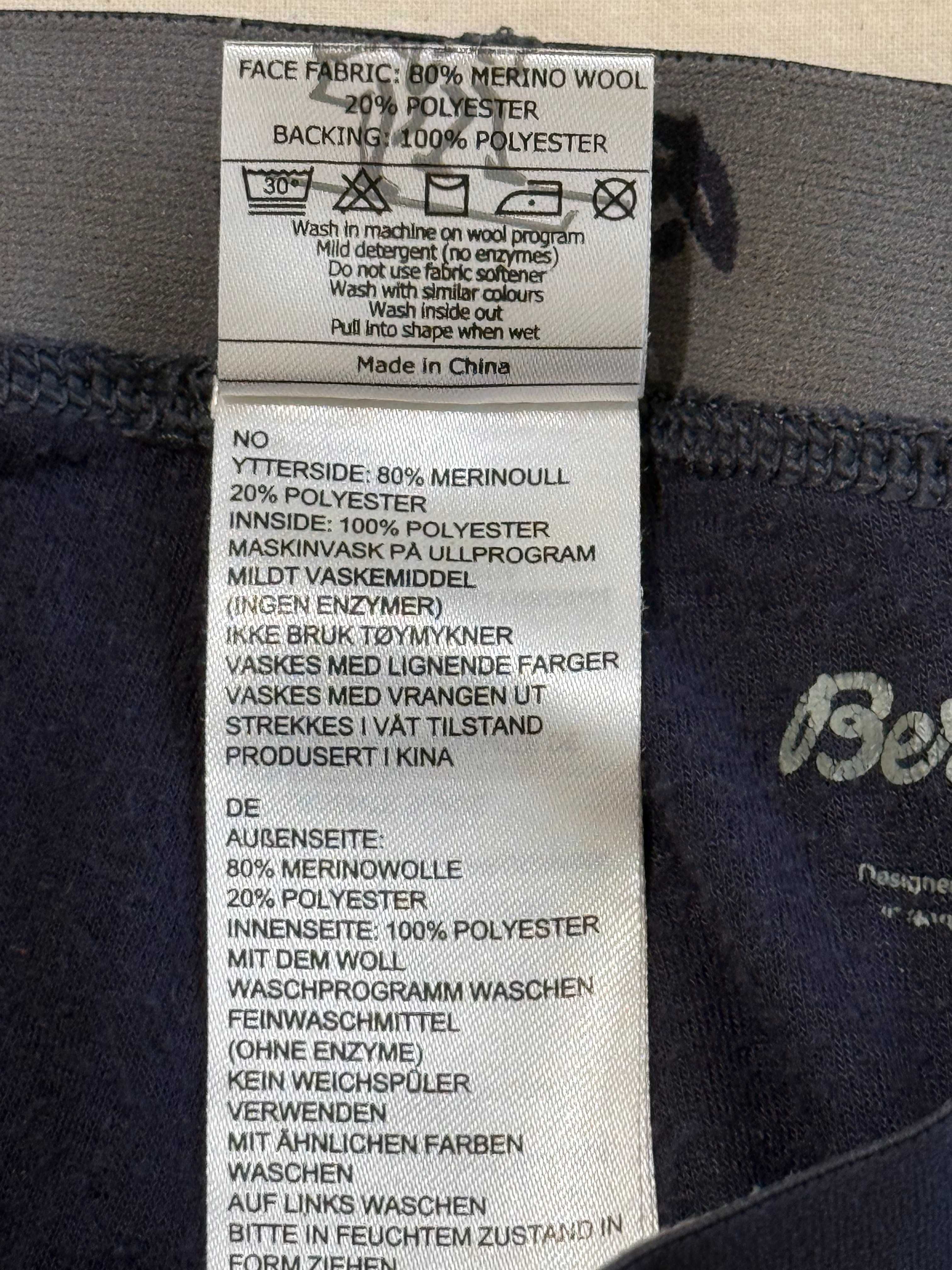 Продавам термо бельо Bergans Akeleie Tights, размер L