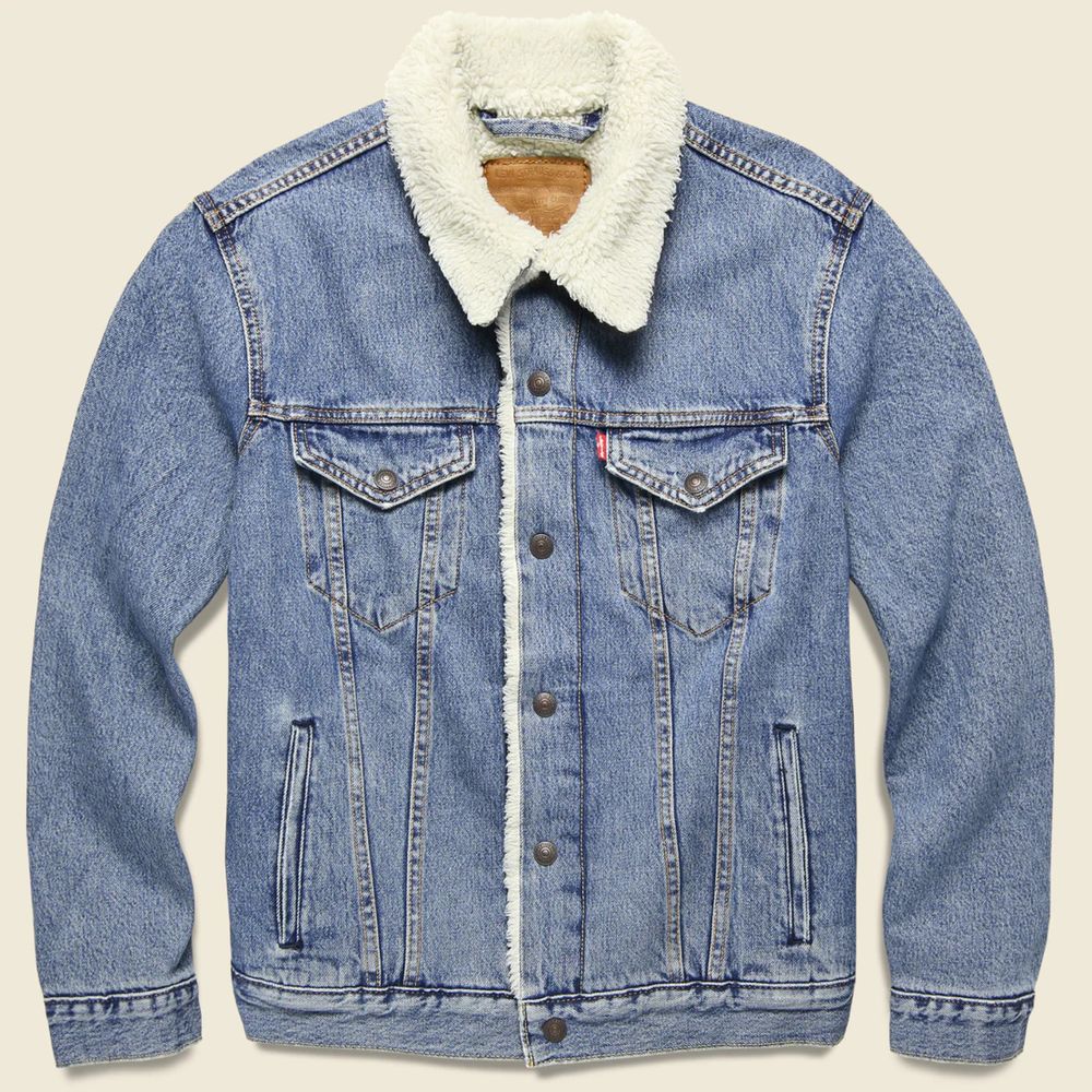 Levi's джинсовка sherpa