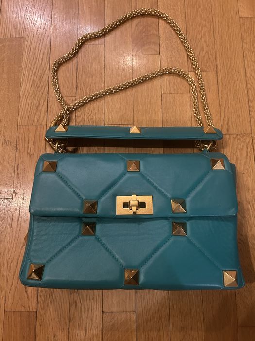 Valentino чанта, ест.кожа