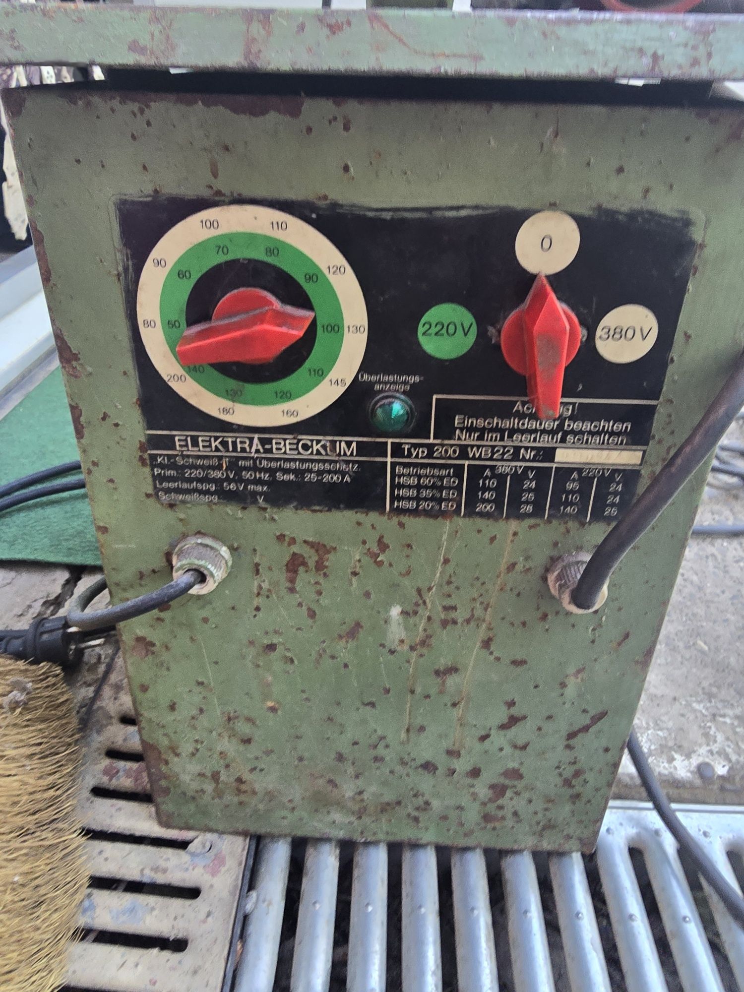 Aparat sudura industrial Elektra Beckum