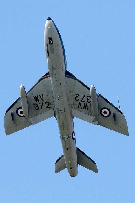 самолёт конструктор сборная модель Хокер Хантер 1/72 Англия