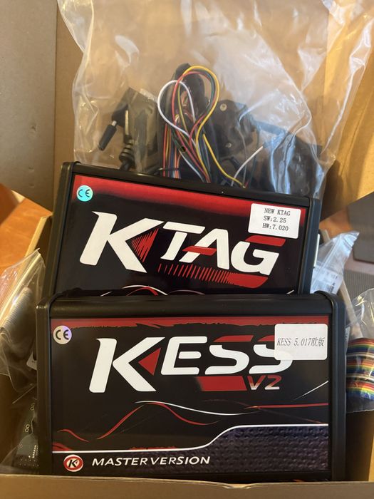 KESS V2 5.017 EU RED + KTAG 7.020
