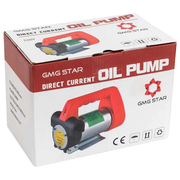 Pompa transfer lichide 220V cu autoamorsare pentru motorina si ulei