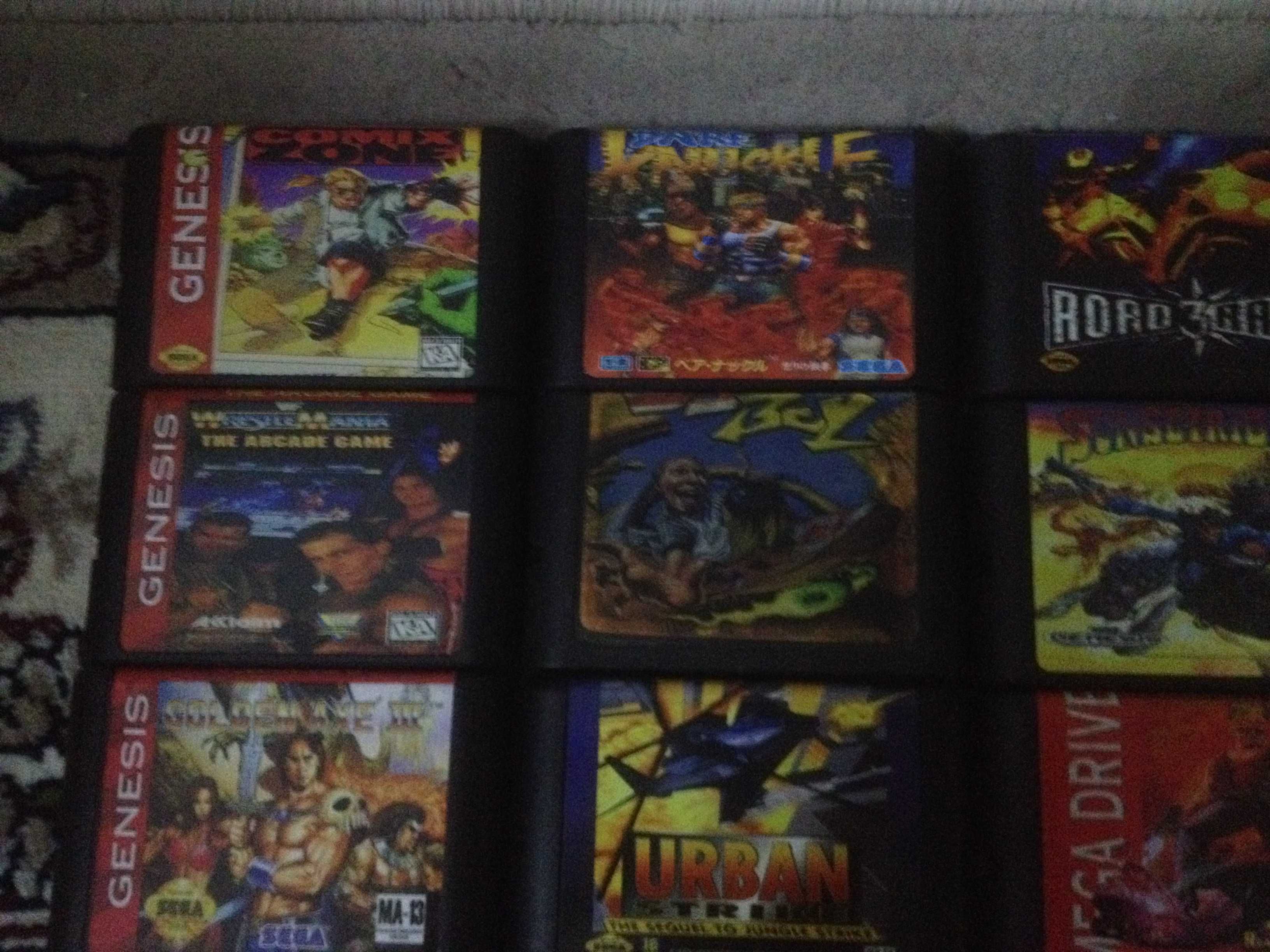 Картриджи для Sega Mega Drive