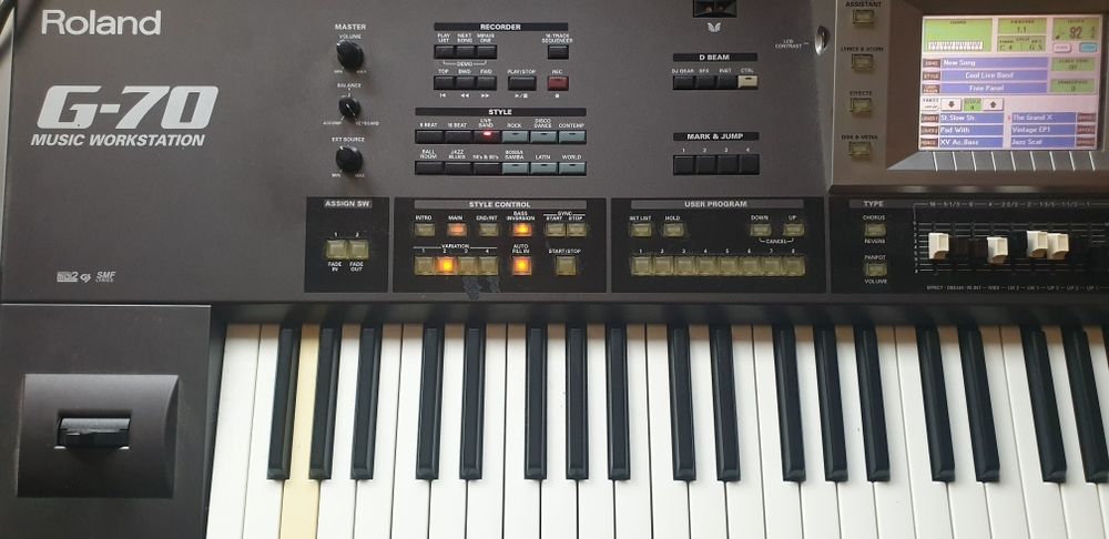Orga ROLAND G70 stare buna