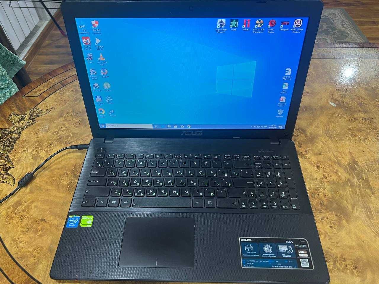Ноутбук Asus X552c в хорошем состоянии,