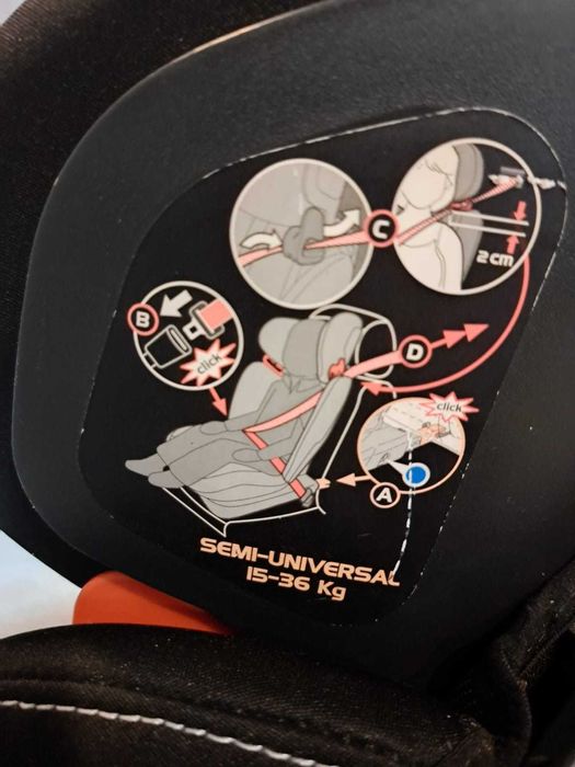 Scaun auto - Peg Perego Viaggio 1-2-3 Via - 1-12 ani (9-36 kg)