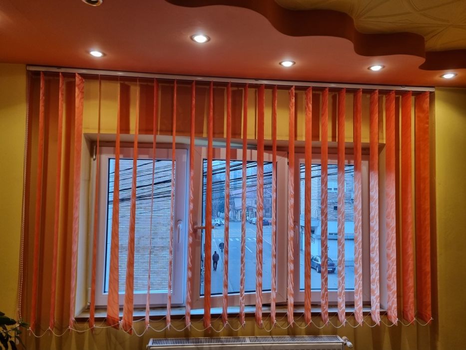 Vand jaluzele culoare portocaliu