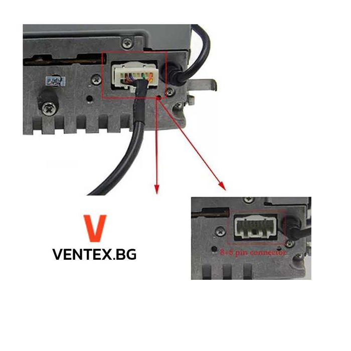 YATOUR дигитален чейнджър за Mazda от 2002 до 2011 година с USB и AUX