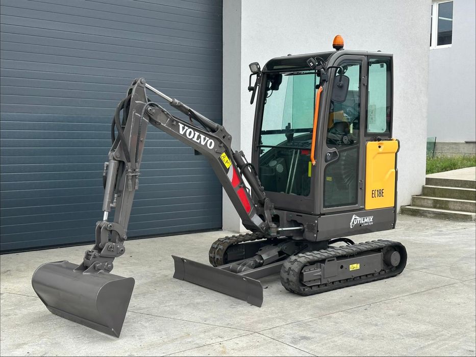 Mini-excavator Volvo EC18e – 1,8 tone an 2020