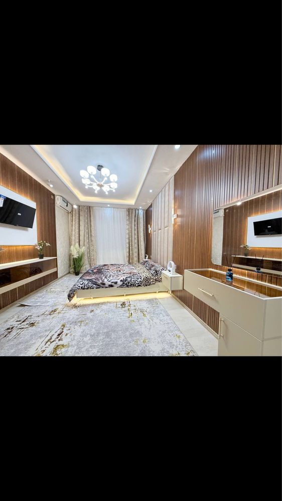 Чиланзар 17.  2в3/3/4. 52м2. Рем новый. Метро 2 мин