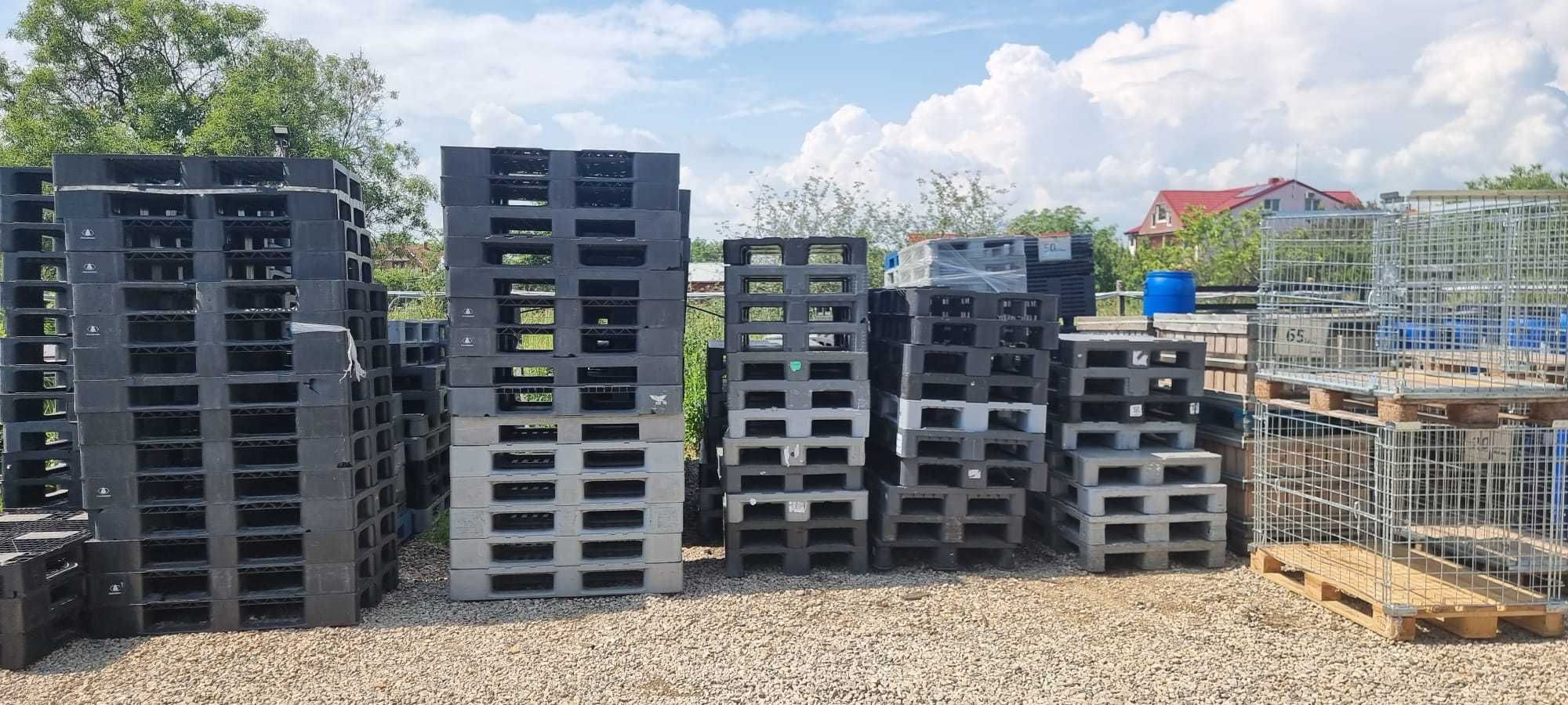 Europalet palet plastic bun si pt ibc din PVC, de la 50-100Lei, Oradea