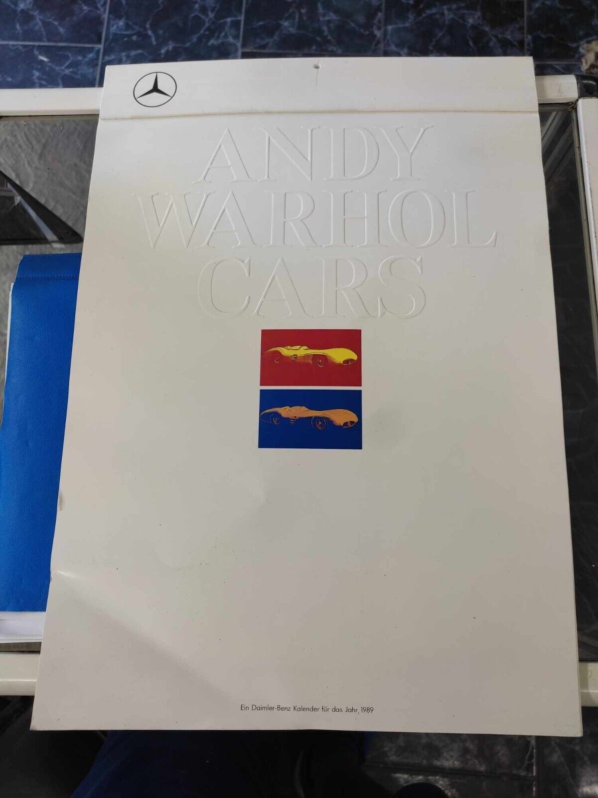 Стар календар Andy Warhol Mercedes Benz 1989 г