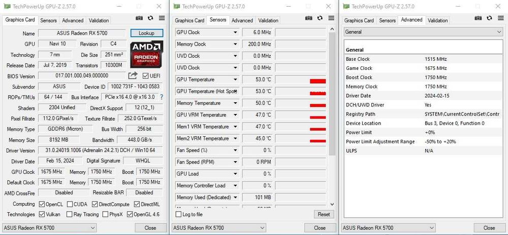 Видео карта Asus RX 5700 Dual Evo OC Edition 8GB GDDR6 PCI-E 4.0