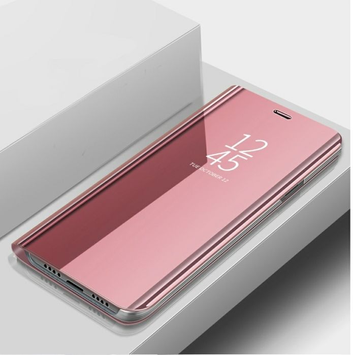 Огледален Смарт Калъф Тефтер за Huawei P Smart 2021 / P40 Lite / E
