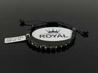 Bijuteria Royal CB : Bratara cu snur aur 14k 4,08gr