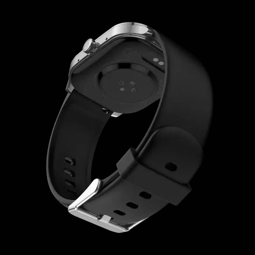 Смарт-часы Amazfit Pop 3S серебристый/черный