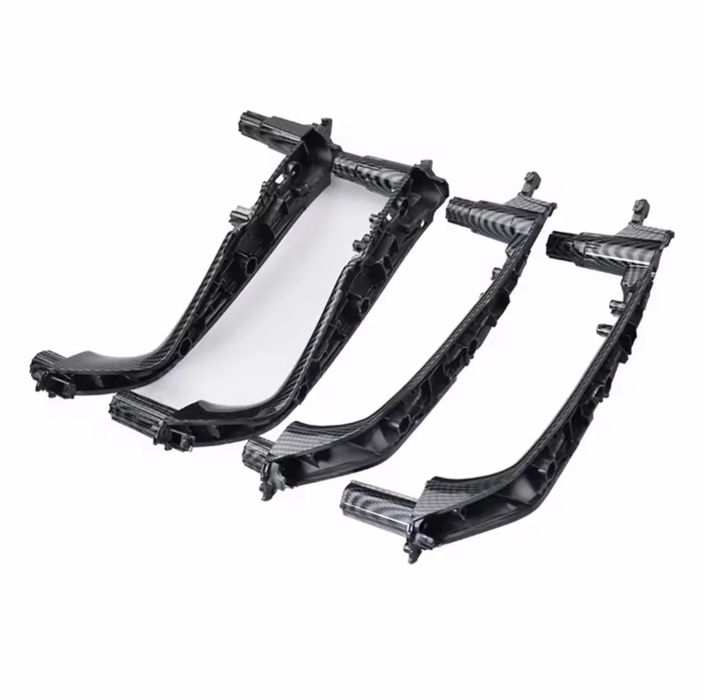 Set manere interior fata usa carbon Bmw Seria 5 G30 G31 negru bej crem