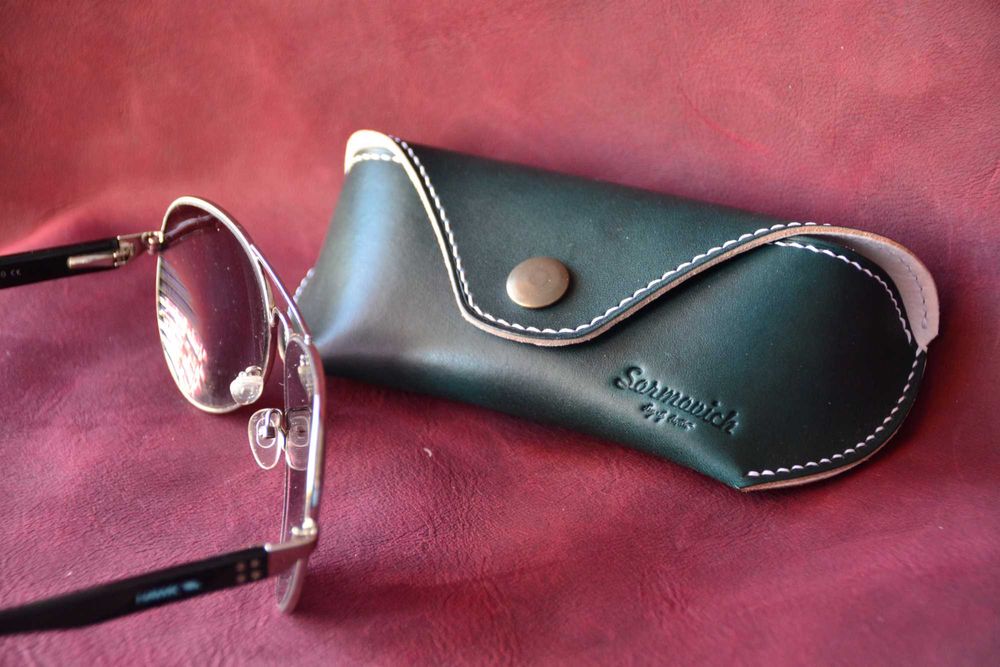 Калъфи за очила, естествена кожа, ръчна работа