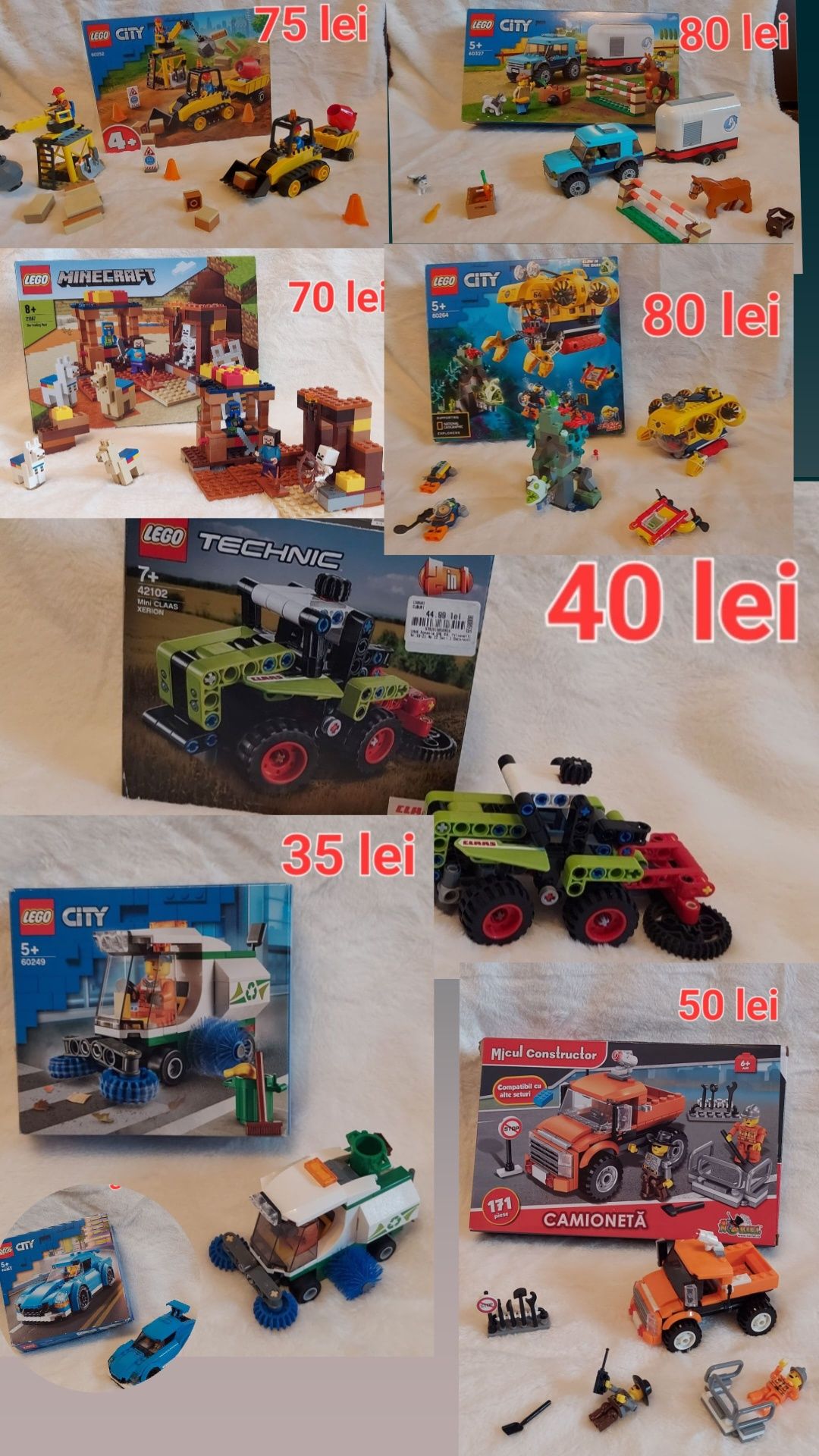 Lego 4 ani + diverse lot