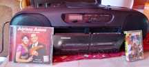 Dublu casetofon CD player