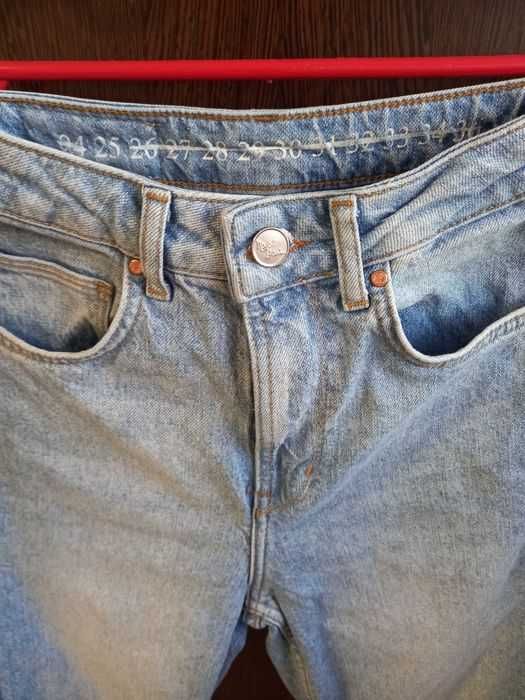 Blugi talie inalta drepti, marime S