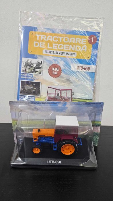 Tractor UTB-650 macheta / UTB 650 1:43 model