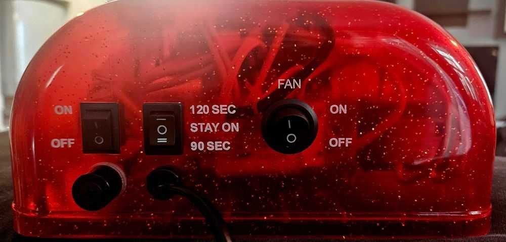 Lampă UV 4 tuburi *9W, pt întărirea gelurilor UV, cu ventilator inclus