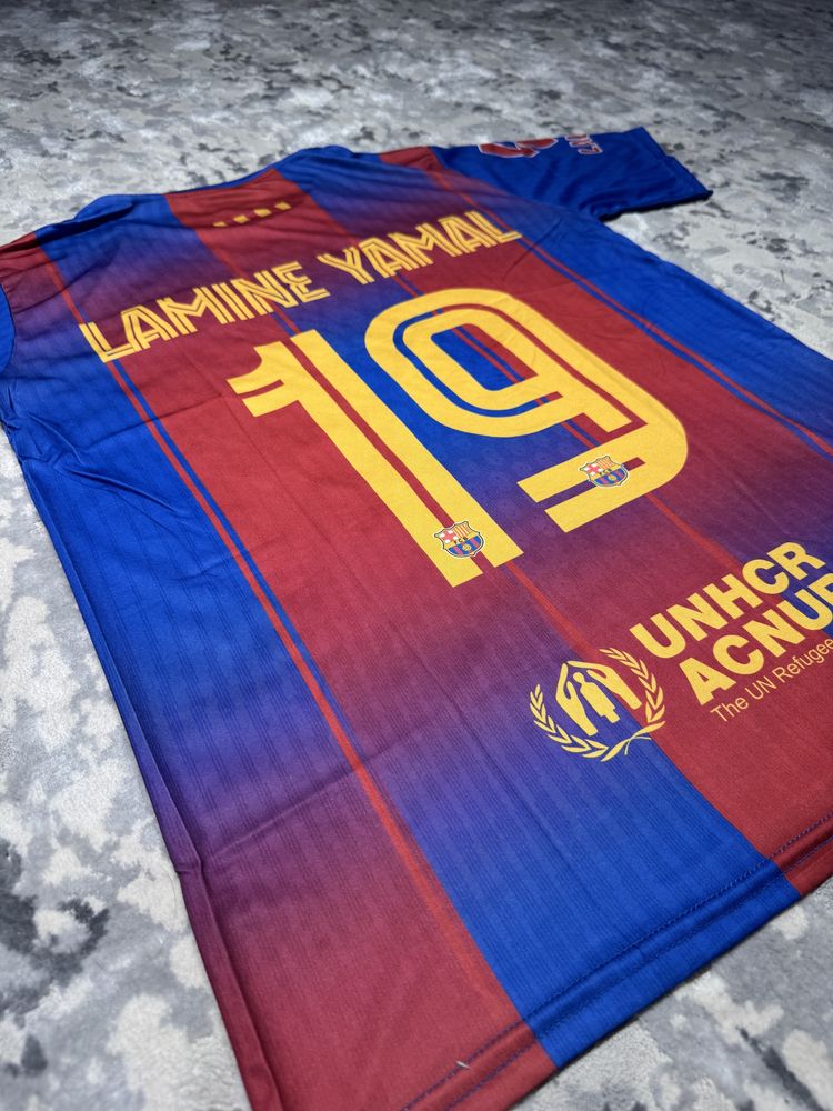 Tricou fotbal Barcelona - Lamine Yamal (25-26)